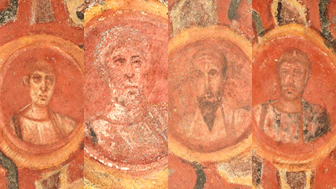 ¿Son estos los rostros de san Pedro y de san Pablo?